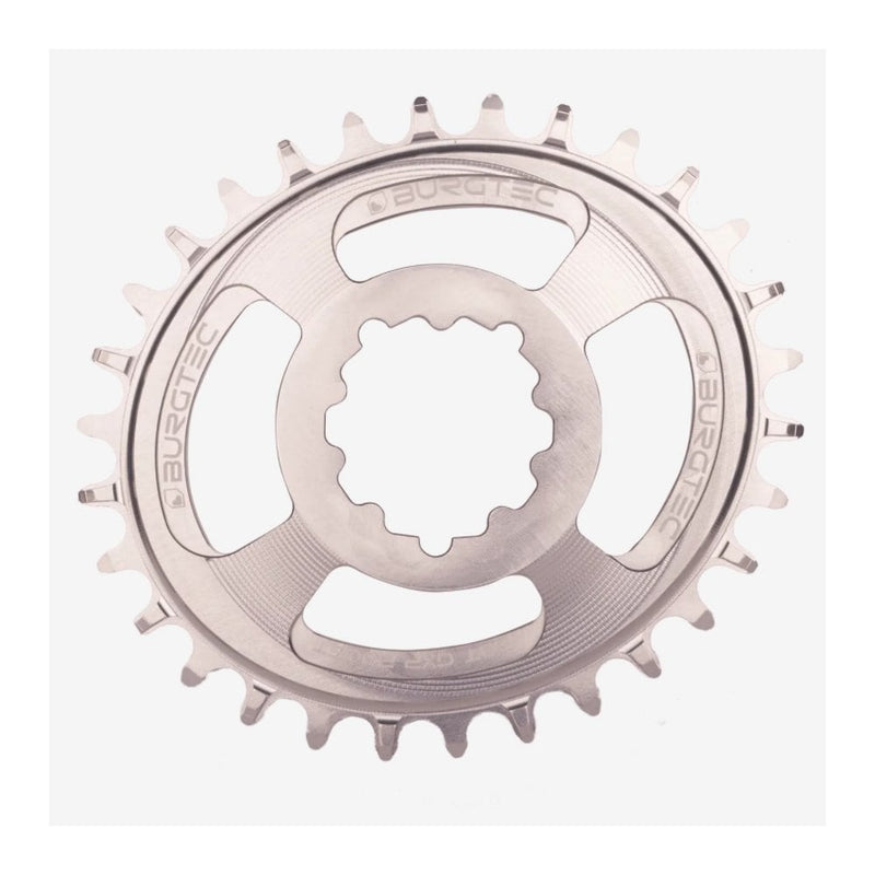 biketart Burgtec Oval Thick Thin Chainring | biketart Rewards + Free Delivery Over £50 | 0% Finance Available on all Bikes