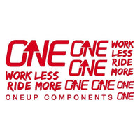 biketart OneUp Handlebar Decal Kit | biketart Rewards + Free Delivery Over £50 | 0% Finance Available on all Bikes