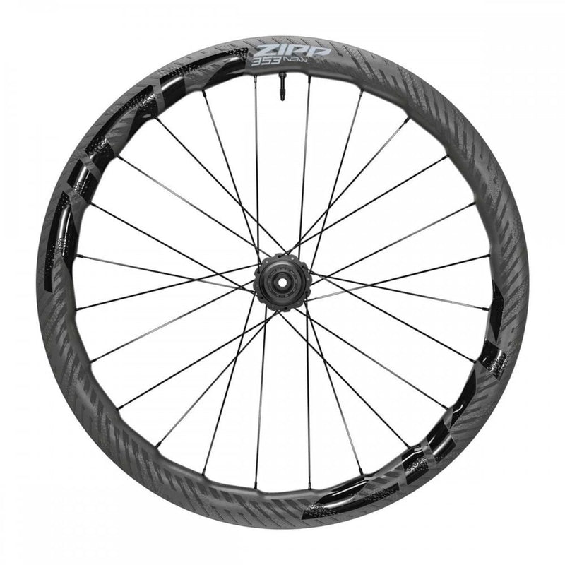 biketart Zipp 353 NSW Carbon Disc Brake Rear Wheel - 700c, Tubeless, Centre Lock, 12x142mm | biketart Rewards + Free Delivery Over £50 | 0% Finance Available on all Bikes