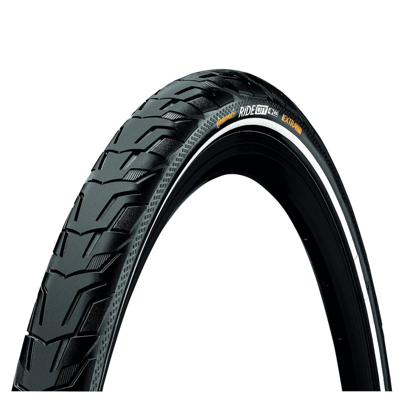 biketart Continental Ride City Reflex Tyre - Wire Bead | biketart Rewards + Free Delivery Over £50 | 0% Finance Available on all Bikes