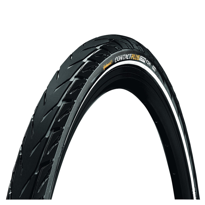 biketart Continental Contact Plus City Reflex Tyre - Wire Bead | biketart Rewards + Free Delivery Over £50 | 0% Finance Available on all Bikes