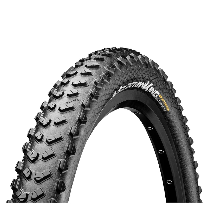 biketart Continental Mountain King Shieldwall Tyre - Foldable PureGrip Compound | biketart Rewards + Free Delivery Over £50 | 0% Finance Available on all Bikes