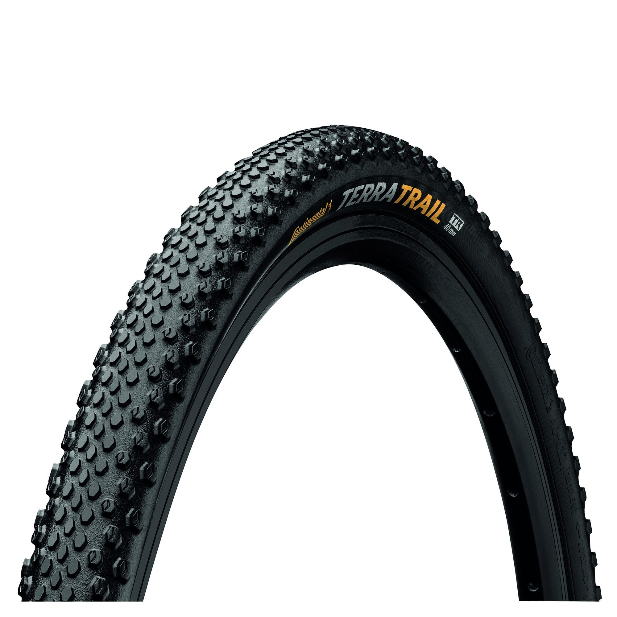 Continental Terra Trail Protection Tyre - Foldable Black Chili Compound - 700 X 40C