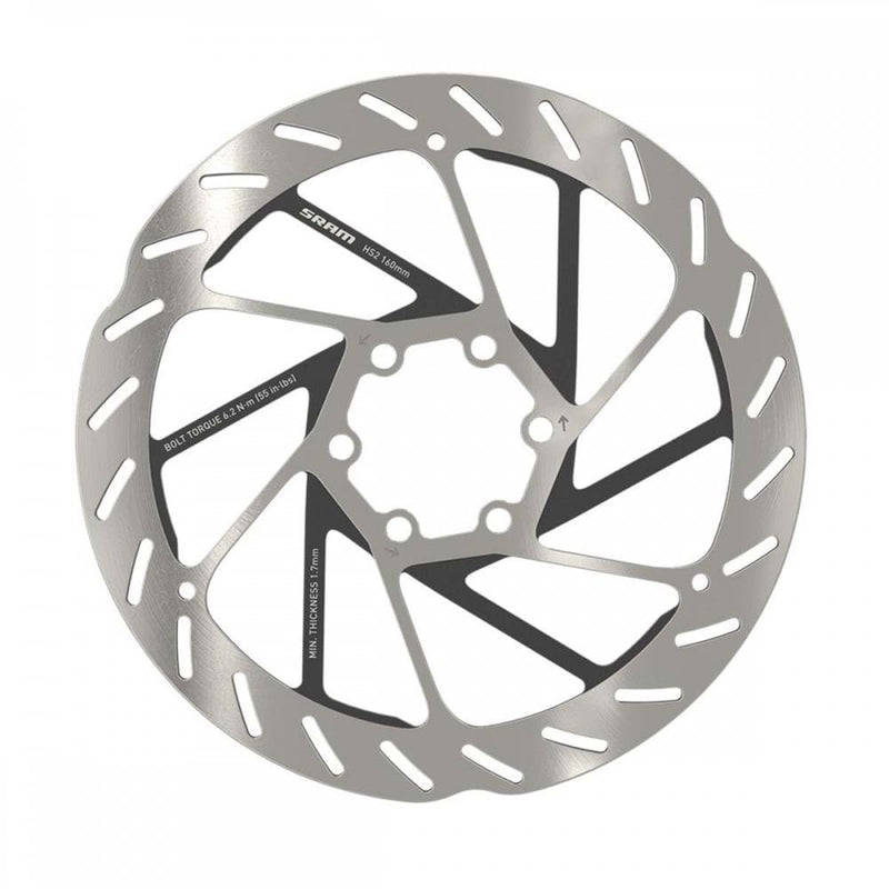 biketart SRAM HS2 Disc Brake Rotor - 6 Bolt | biketart Rewards + Free Delivery Over £50 | 0% Finance Available on all Bikes