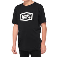 biketart 100% Icon Youth Short Sleeve Tee | biketart Rewards + Free Delivery Over £50 | 0% Finance Available on all Bikes