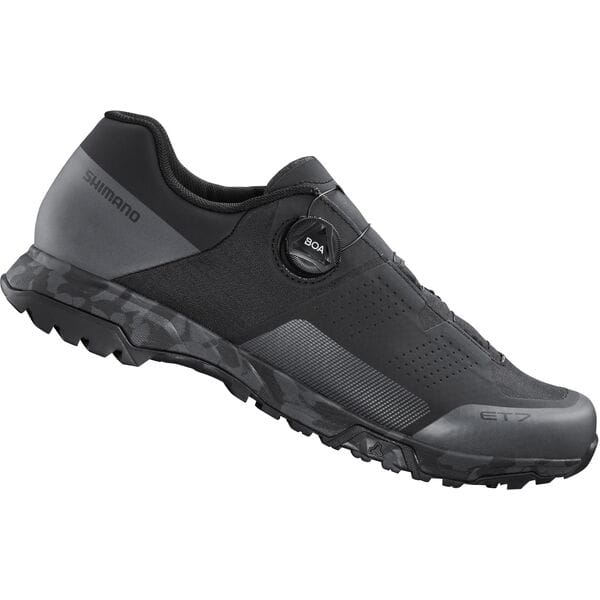 Shimano ET7 (ET700) Flat Pedal Shoes - Black