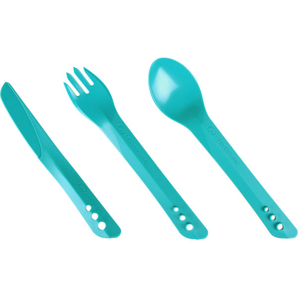 biketart Lifeventure Ellipse Knife, Fork and Spoon Set | biketart Rewards + Free Delivery Over £50 | 0% Finance Available on all Bikes