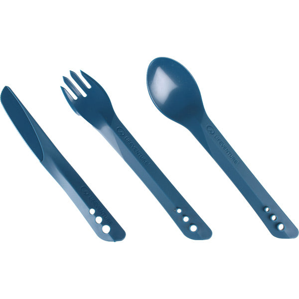 biketart Lifeventure Ellipse Knife, Fork and Spoon Set | biketart Rewards + Free Delivery Over £50 | 0% Finance Available on all Bikes