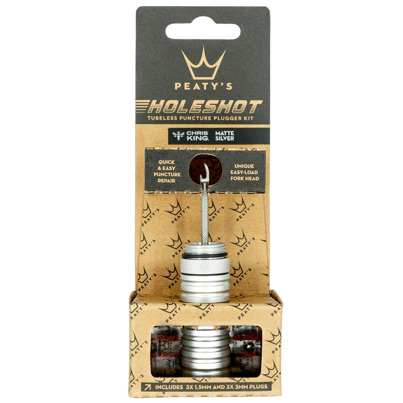 biketart Peaty's Holeshot Tubeless Puncture Plugger Kit | biketart Rewards + Free Delivery Over £50 | 0% Finance Available on all Bikes