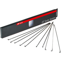 biketart DT Swiss Aero Lite Black Spokes 14g Box of 20 | biketart Rewards + Free Delivery Over £50 | 0% Finance Available on all Bikes