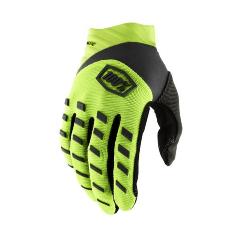 biketart 100% Airmatic Youth MTB Gloves | biketart Rewards + Free Delivery Over £50 | 0% Finance Available on all Bikes