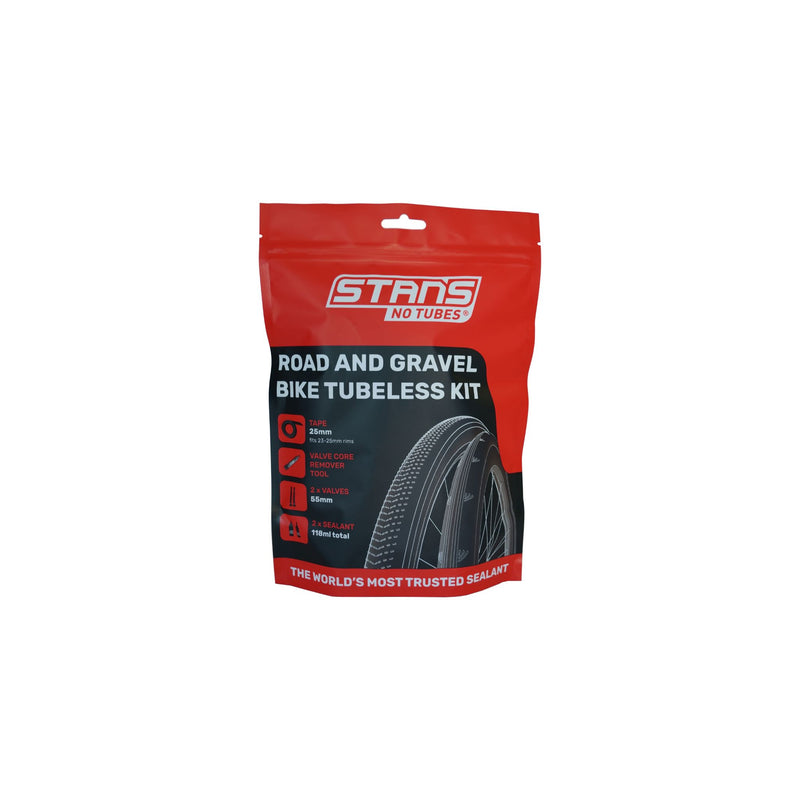 biketart Stans NoTubes Road/GravelTubeless Kit | biketart Rewards + Free Delivery Over £50 | 0% Finance Available on all Bikes