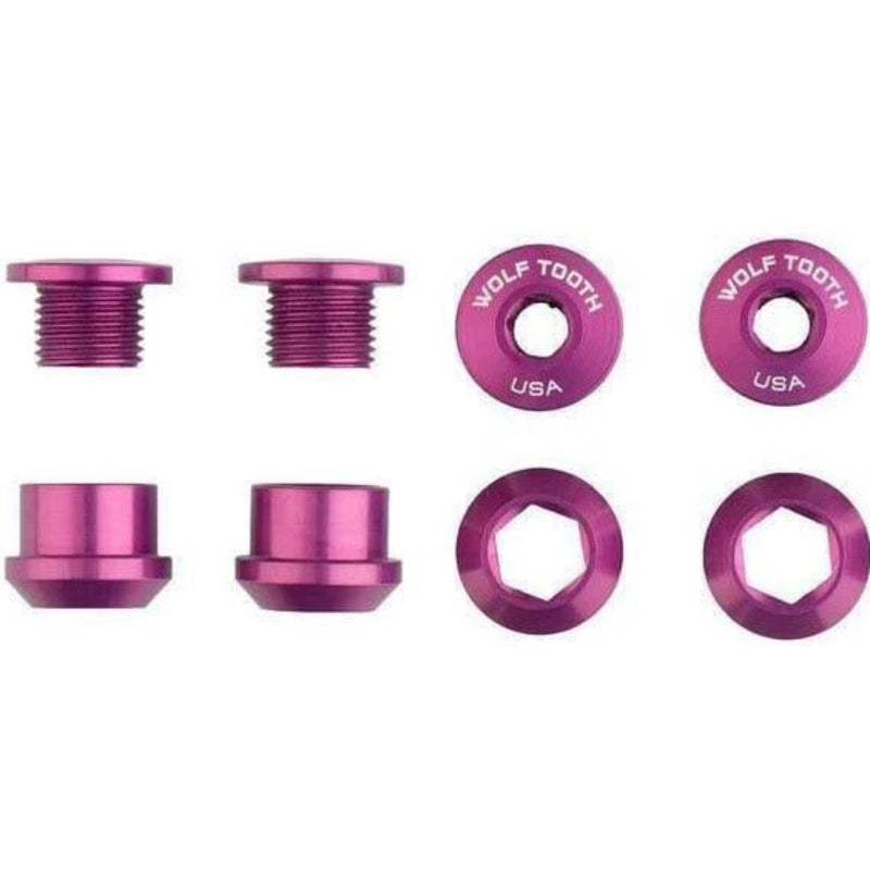 biketart Wolf Tooth Chainring Bolts for 1x Set of 4 | biketart Rewards + Free Delivery Over £50 | 0% Finance Available on all Bikes