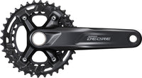 biketart Shimano Deore FC-M4100 10 Speed Double Chainset | biketart Rewards + Free Delivery Over £50 | 0% Finance Available on all Bikes