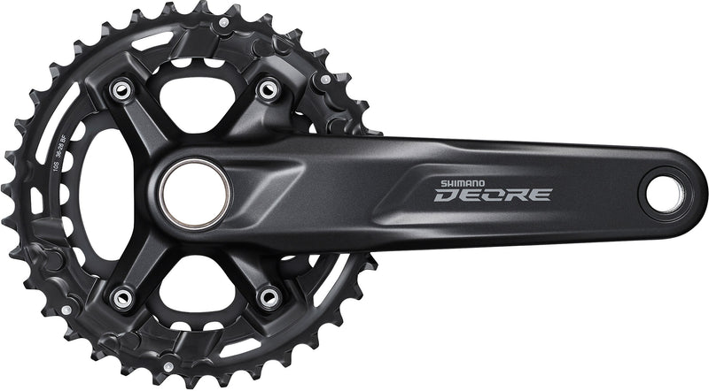 biketart Shimano Deore FC-M4100 10 Speed Double Chainset | biketart Rewards + Free Delivery Over £50 | 0% Finance Available on all Bikes