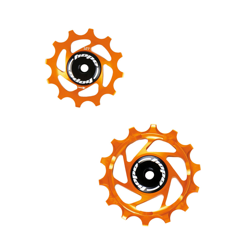 biketart Hope 14T/12T SRAM Jockey Wheel Pair | biketart Rewards + Free Delivery Over £50 | 0% Finance Available on all Bikes