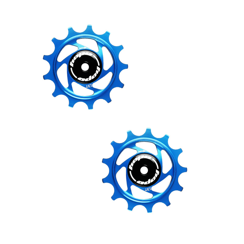 biketart Hope 13 Tooth Jockey Wheels Pair | biketart Rewards + Free Delivery Over £50 | 0% Finance Available on all Bikes