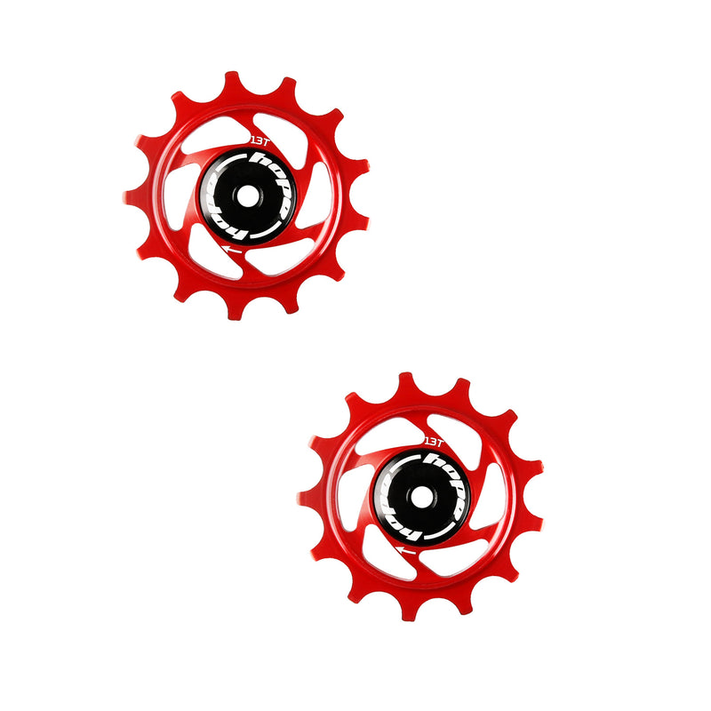 biketart Hope 13 Tooth Jockey Wheels Pair | biketart Rewards + Free Delivery Over £50 | 0% Finance Available on all Bikes