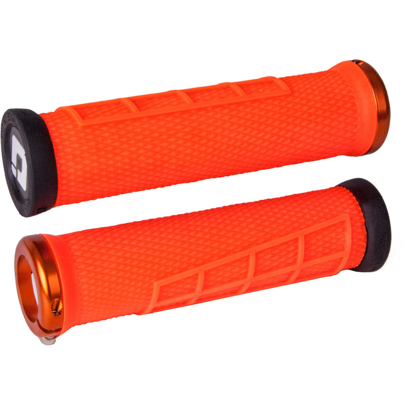 biketart ODI Elite Flow MTB Lock On Grips | biketart Rewards + Free Delivery Over £50 | 0% Finance Available on all Bikes