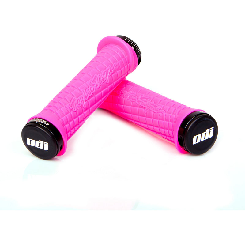 biketart ODI Troy Lee Designs Lock-On Grips | biketart Rewards + Free Delivery Over £50 | 0% Finance Available on all Bikes