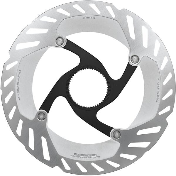 Shimano Ultegra RT-CL800 Ice Tech FREEZA Centre Lock Disc Brake Rotor - Silver / Black