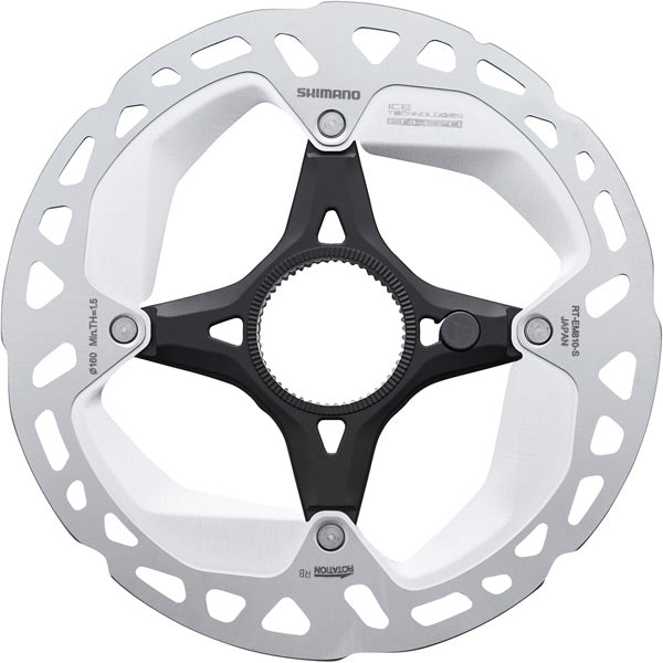 biketart Shimano STEPS RT-EM810 Centre-Lock Ice Tech Disc Brake Rotor | biketart Rewards + Free Delivery Over £50 | 0% Finance Available on all Bikes