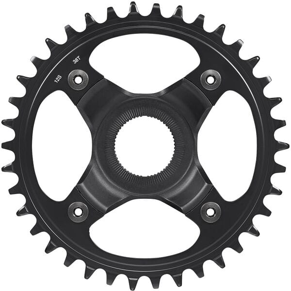 biketart Shimano STEPS SM-CRE80-12-B 12-Speed Chainring 55mm Chainline | biketart Rewards + Free Delivery Over £50 | 0% Finance Available on all Bikes