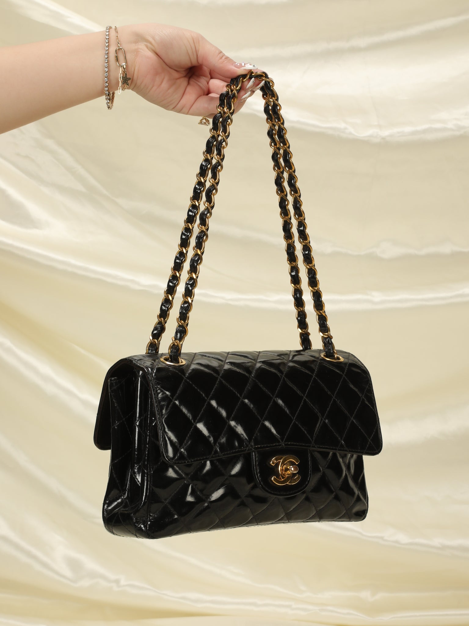 Chanel Classic Flap Bag Small Lambskin Leather  lÉtoile de Saint Honoré