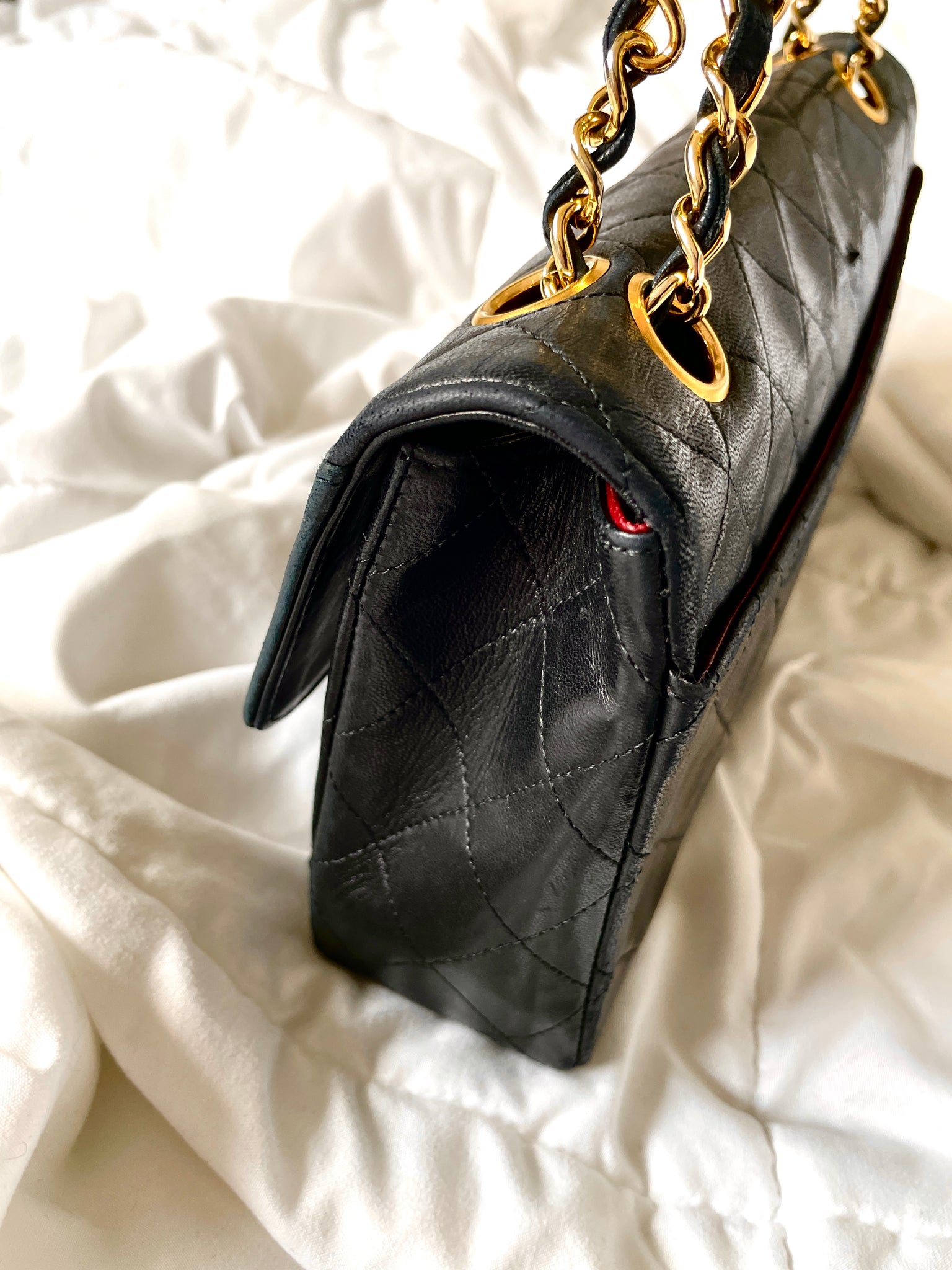Chanel Small Lambskin Bag & Matching Wallet – SFN