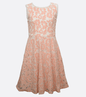 Tween girls party dress in lace