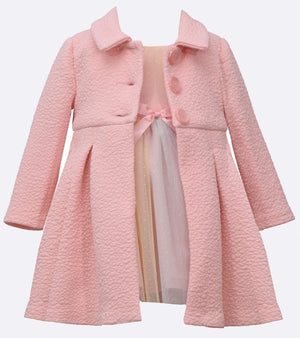 girls dress and coat set