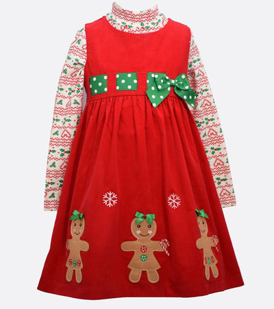 bonnie jean girls christmas dresses