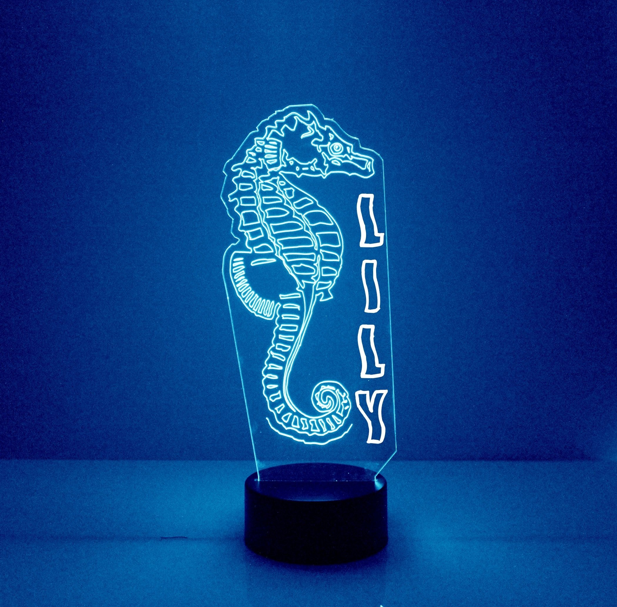 sea horse night light