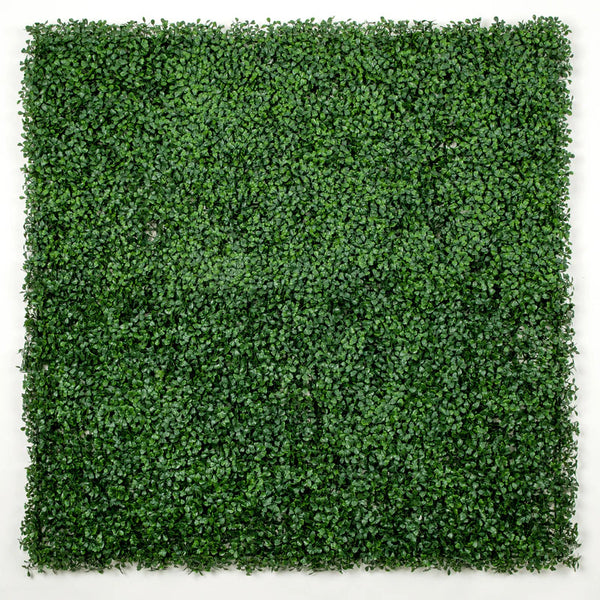 classic artificial boxwood hedge panel