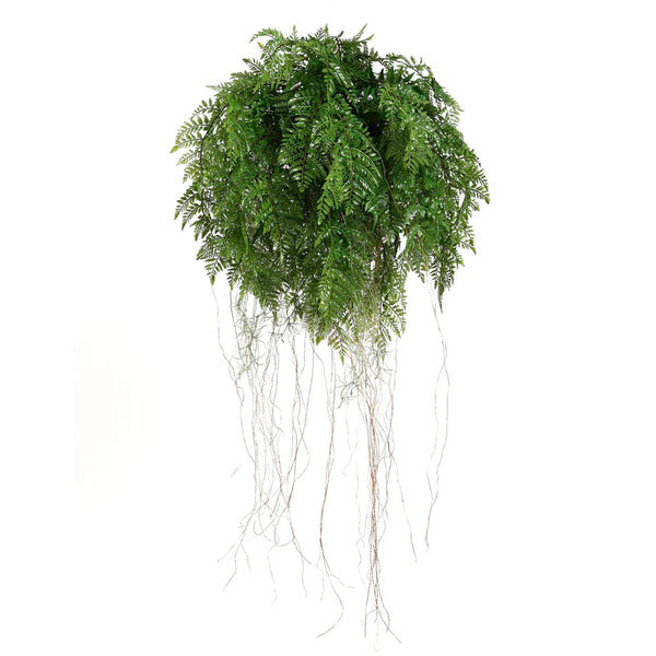 artificial luxury hanging fern ball