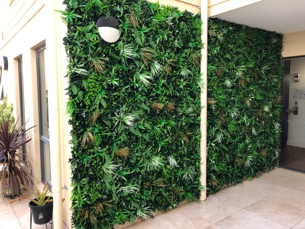 manicured faux wall panels