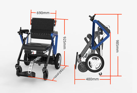 FREE electric wheelchair Size