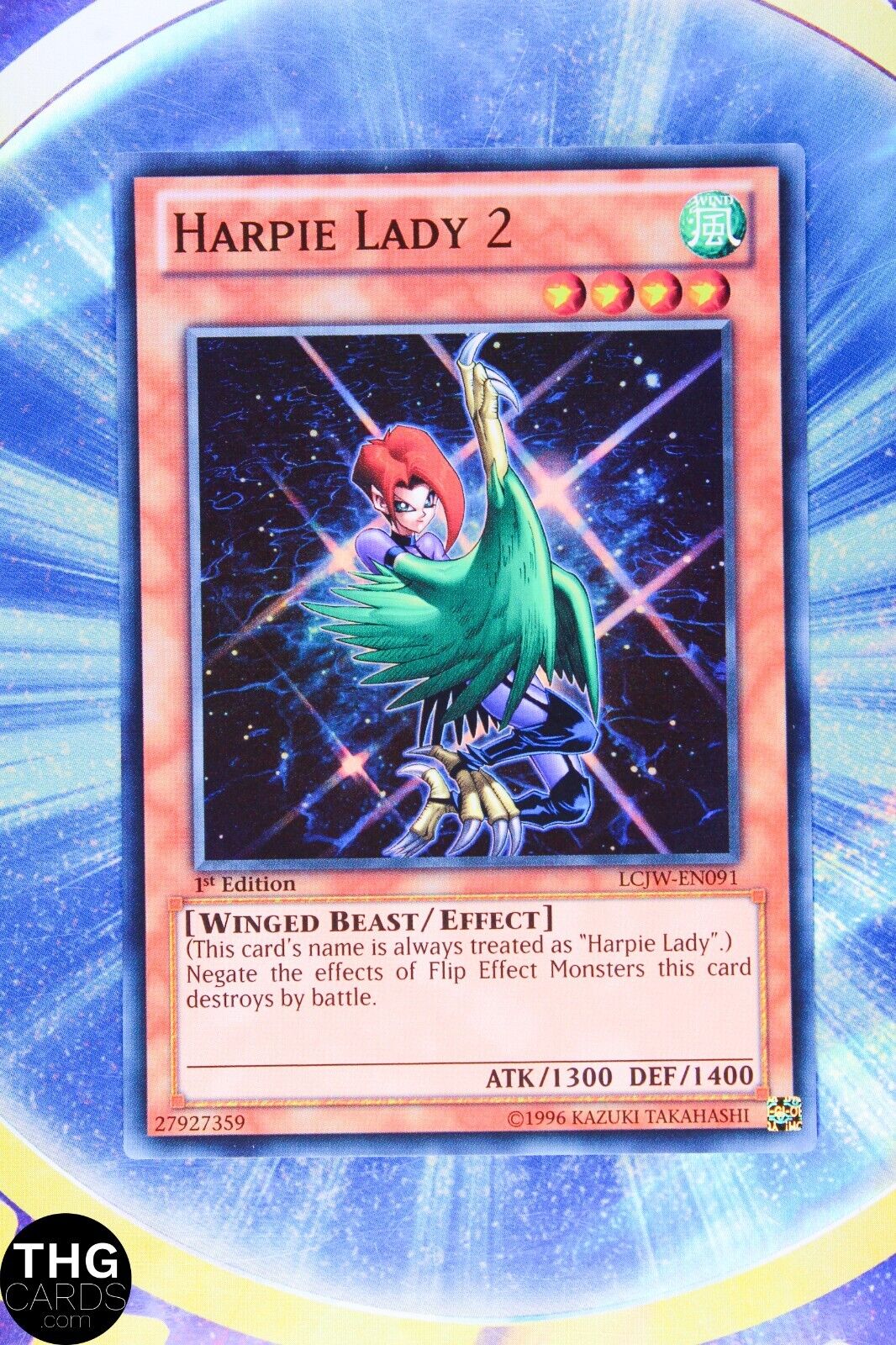 Harpie Lady 3 LCJW-EN092 1st Edition Super Rare Yugioh Card – THG