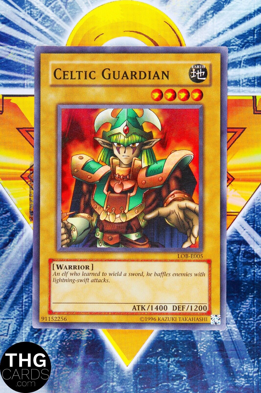 Celtic Guardian LB-00 Secret Rare Japanese Yugioh Card