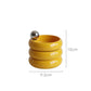 EP Home - Chunky Donut Rotating Jewelry Storage Box-Furnishings- A Bit Sleepy | Homedecor Concept Store