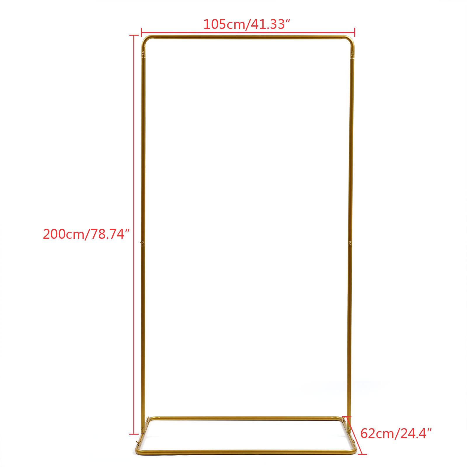 6.5x3.4ft Backdrop Stand Gold Balloon Arch Stand | CNCEST
