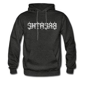 BREATHE in Temples - Adult Hoodie - charcoal gray