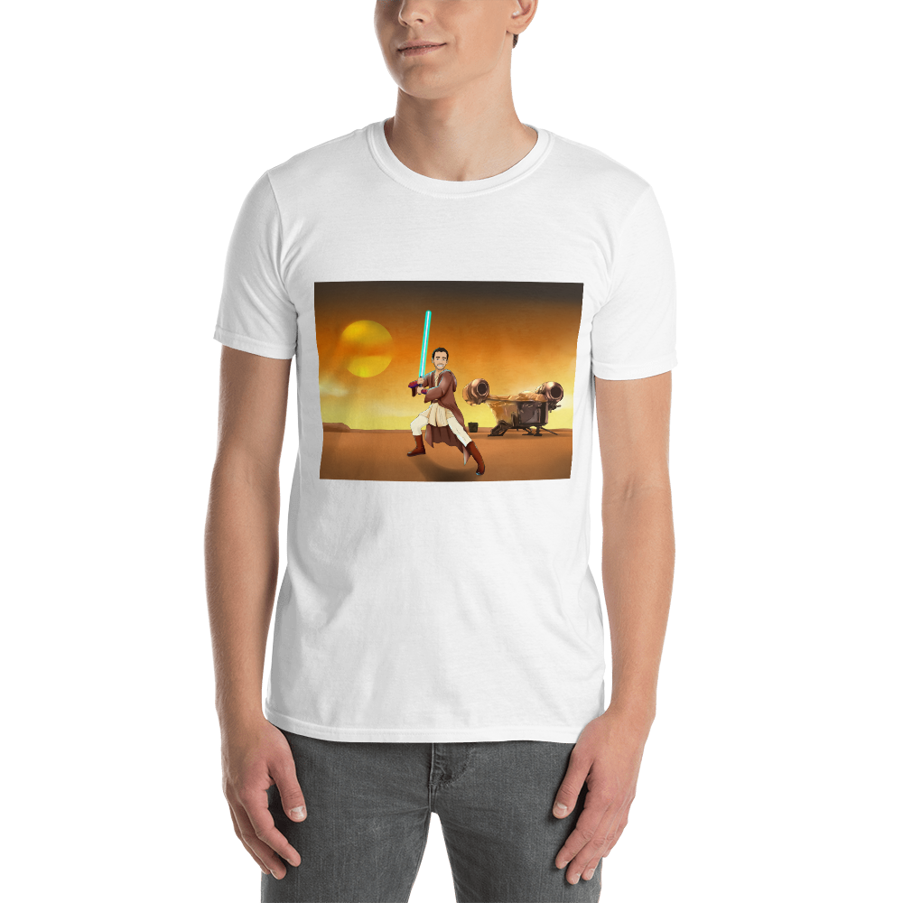 Custom Make Me Jedi Portrait + T-Shirt - Make Me Jedi product image