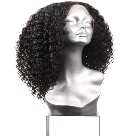 Brazilian curly lace front wig