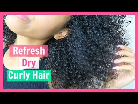 Dry Refresh for curly hairs