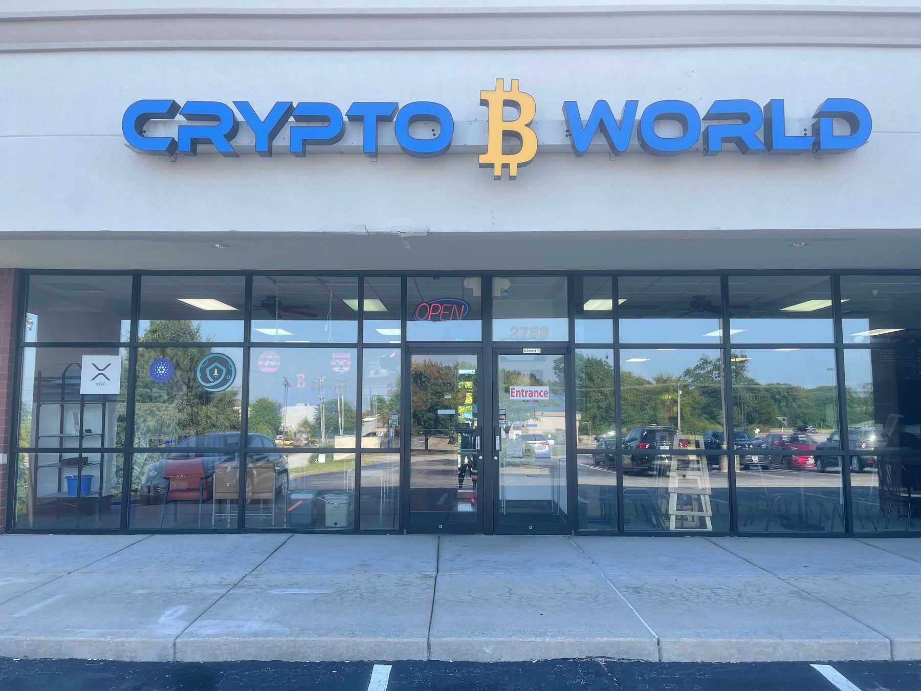 cryptocurrency store front