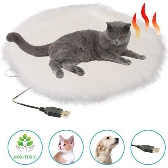 opslag Kwaadaardig Afgeschaft Elektrische deken huisdier | Ø 40cm | Hondenkussen | USB plug | Katten –  MaverickCommerce.net