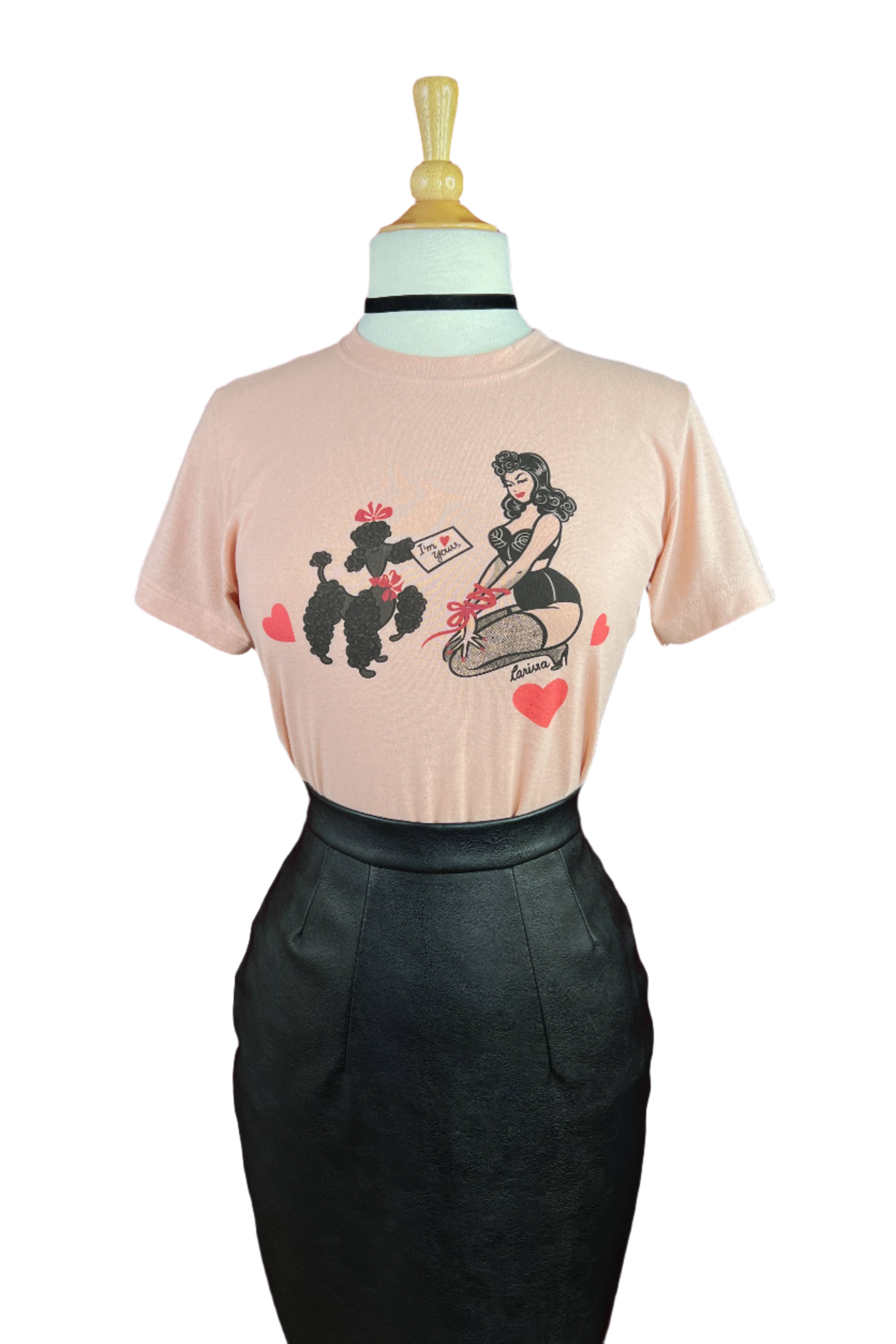 Bound To You Unisex Tee in Peach