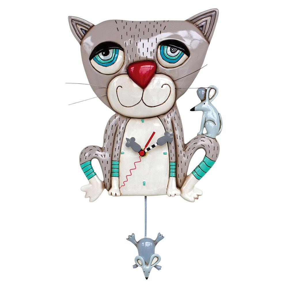 Mouser (Cat) Wall Clock by Allen Designs