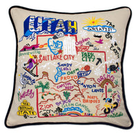 Las Vegas XL Hand-Embroidered Pillow  Nevada Collection by catstudio –  catstudio